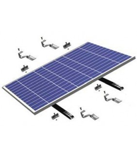 Solar panel mounting system
