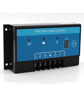 Charge controller 10A with light sensor